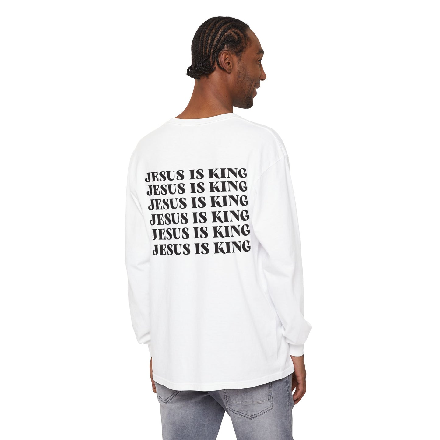 Jesus Is King Long Sleeve T-Shirt